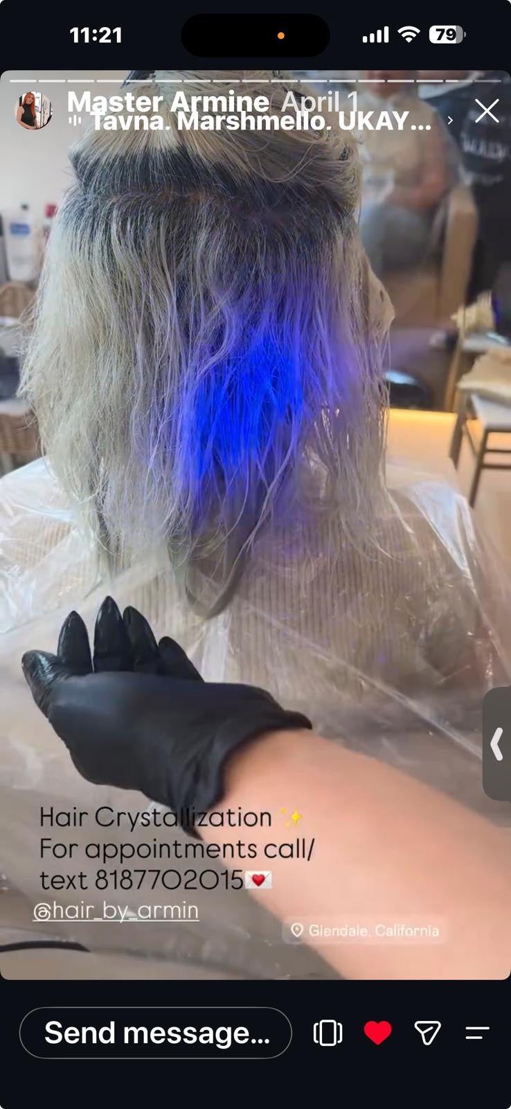 Hair Crystallization