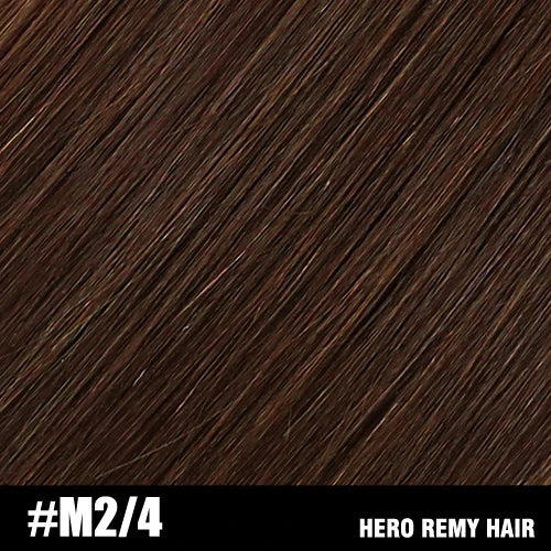 Hero Remy Hair Clip-In Extensions – 100% Real Remy Human Hair | 90g-120g Full Head 7PCS (16"-22") glendale