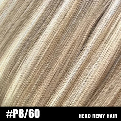 Hero Remy Hair Clip-In Extensions – 100% Real Remy Human Hair | 90g-120g Full Head 7PCS (16"-22") glendale