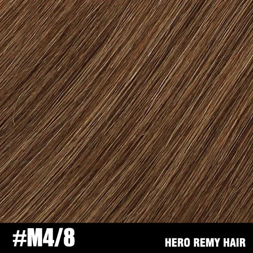 Hero Remy Hair Clip-In Extensions – 100% Real Remy Human Hair | 90g-120g Full Head 7PCS (16"-22") glendale