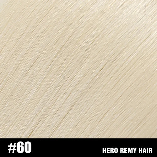 Hero Remy Hair Clip-In Extensions – 100% Real Remy Human Hair | 90g-120g Full Head 7PCS (16"-22") glendale