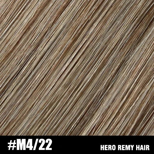 Hero Remy Hair Clip-In Extensions – 100% Real Remy Human Hair | 90g-120g Full Head 7PCS (16"-22") glendale