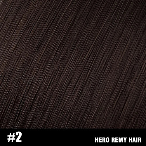 Hero Remy Hair Clip-In Extensions – 100% Real Remy Human Hair | 90g-120g Full Head 7PCS (16"-22") glendale