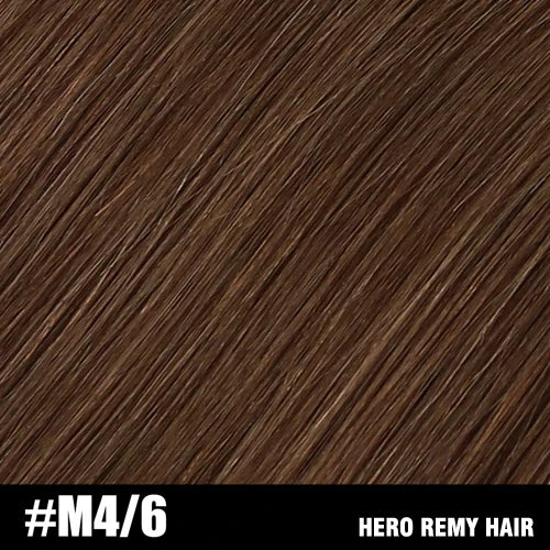 Hero Remy Hair Clip-In Extensions – 100% Real Remy Human Hair | 90g-120g Full Head 7PCS (16"-22") glendale