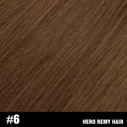 Hero Remy Hair Clip-In Extensions – 100% Real Remy Human Hair | 90g-120g Full Head 7PCS (16"-22") glendale