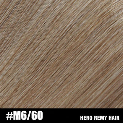 Hero Remy Hair Clip-In Extensions – 100% Real Remy Human Hair | 90g-120g Full Head 7PCS (16"-22") glendale